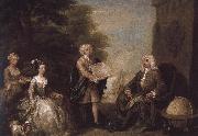 William Hogarth Veteran family Germany oil painting artist